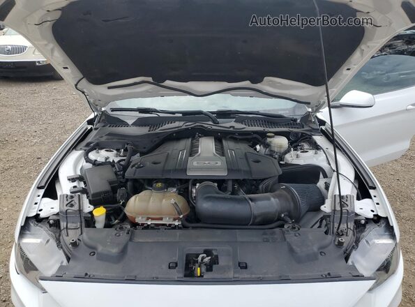 1FA6P8CF8J5129697 2018 FORD MUSTANG Белый 
