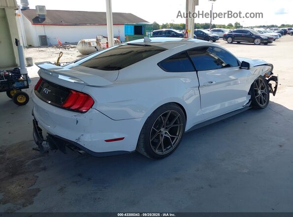 1FA6P8CF8L5175145 2020 FORD MUSTANG Белый Задняя правая четверть