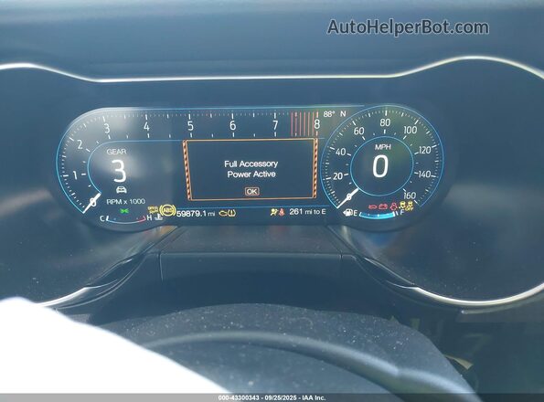 1FA6P8CF8L5175145 2020 FORD MUSTANG Белый Вид задних сидений