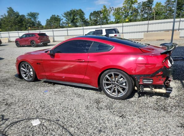 1FA6P8CF8L5177686 2020 FORD MUSTANG Red Задня ліва чверть