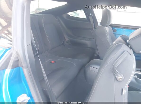1FA6P8CF8M5157570 2021 FORD MUSTANG Blue Вид наклейки з VIN-кодом