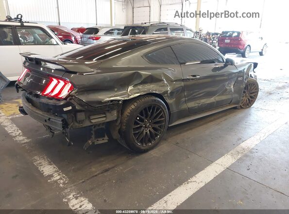 1FA6P8CF9L5121966 2020 FORD MUSTANG Gray Задня права чверть