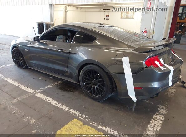 1FA6P8CF9L5121966 2020 FORD MUSTANG Gray Задня ліва чверть
