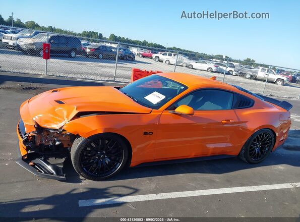 1FA6P8CF9L5177633 2020 FORD MUSTANG Orange 