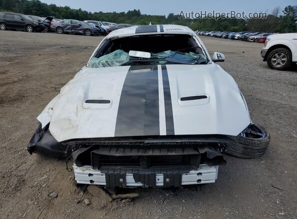 1FA6P8CF9M5155245 2021 FORD MUSTANG White წინა ხედი