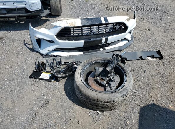 1FA6P8CF9M5155245 2021 FORD MUSTANG White ძრავის განყოფილების ხედი