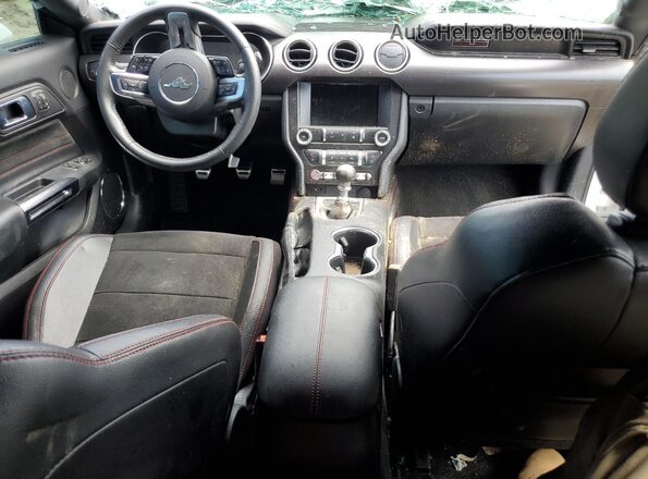 1FA6P8CF9M5155245 2021 FORD MUSTANG White წინა პანელის ხედი