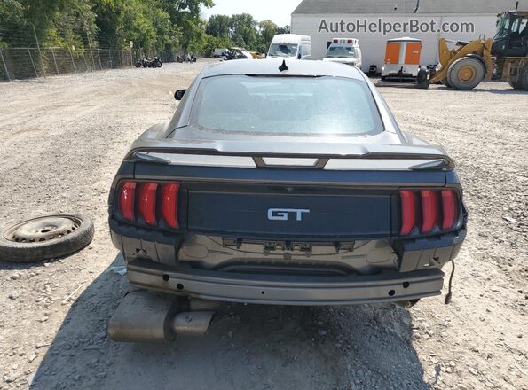 1FA6P8CFXL5142339 2020 FORD MUSTANG Серый Вид сзади