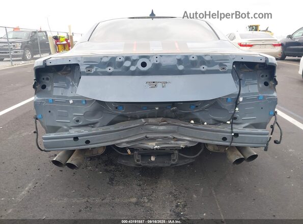 1FA6P8CFXR5418060 2024 FORD MUSTANG Синий Вид спереди