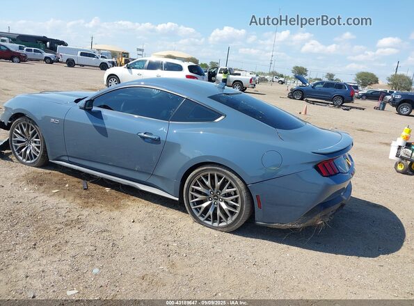 1FA6P8CFXR5435036 2024 FORD MUSTANG Blue Rear left