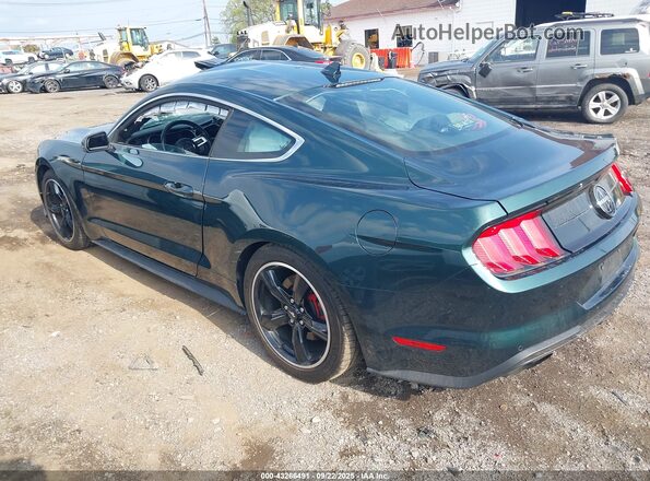 1FA6P8K00L5583006 2020 FORD MUSTANG Green Trasero izquierdo