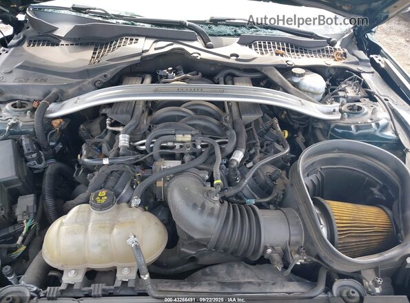 1FA6P8K00L5583006 2020 FORD MUSTANG Green Vista trasera