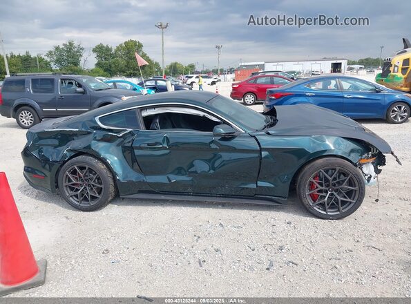1FA6P8K02L5580706 2020 FORD MUSTANG Green სალონის 360-გრადუსიანი ხედი