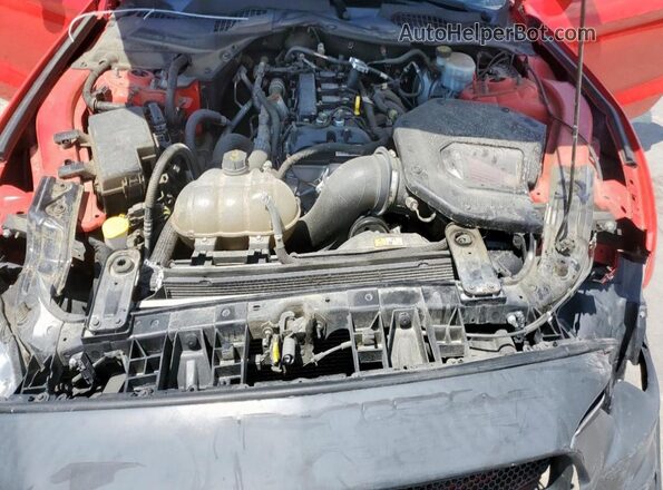 1FA6P8TH0J5118159 2018 FORD MUSTANG Красный 