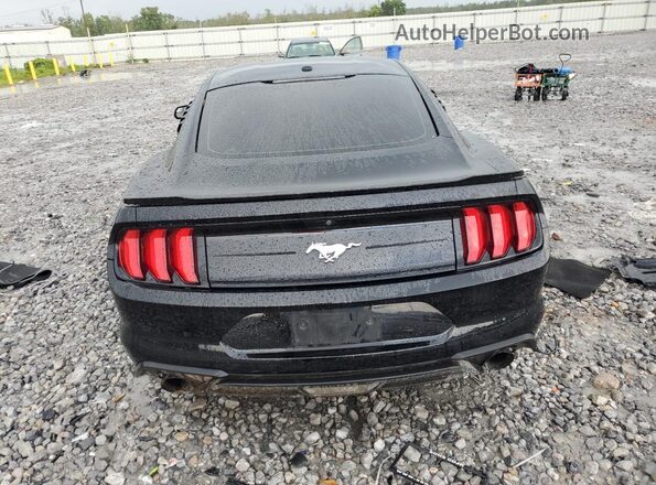 1FA6P8TH0L5122876 2020 FORD MUSTANG Black Rear view