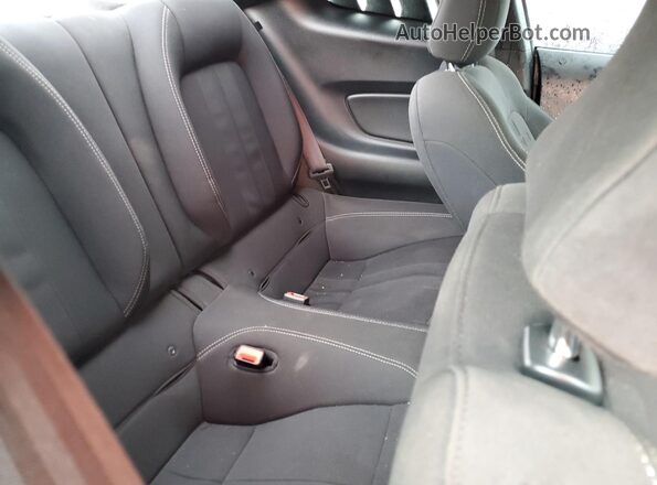 1FA6P8TH0L5122876 2020 FORD MUSTANG Black Rear seats view