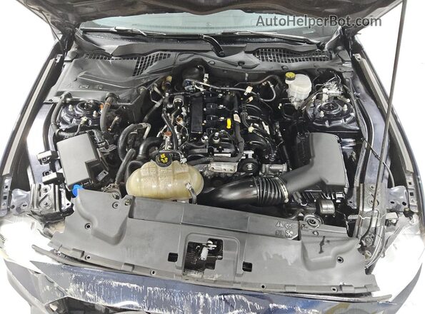 1FA6P8TH1M5119308 2021 FORD MUSTANG Синий 