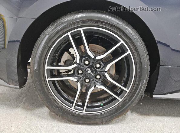 1FA6P8TH1M5119308 2021 FORD MUSTANG Синий 