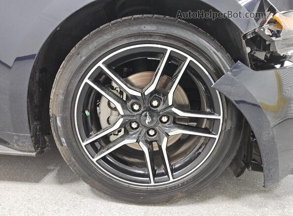 1FA6P8TH1M5119308 2021 FORD MUSTANG Синий 
