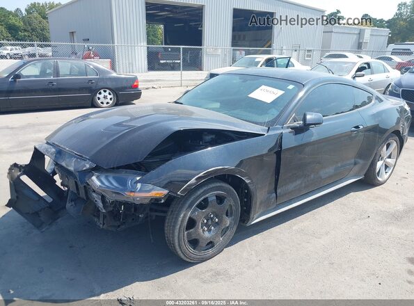 1FA6P8TH2K5132419 2019 FORD MUSTANG Black Front left