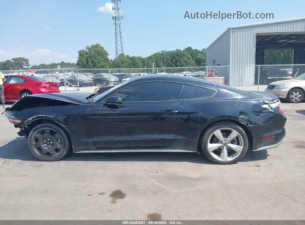 1FA6P8TH2K5132419 2019 FORD MUSTANG Black Rear interior view