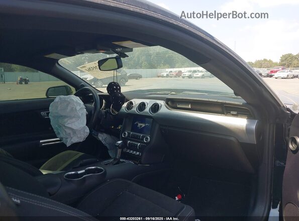 1FA6P8TH2K5132419 2019 FORD MUSTANG Black Front interior view