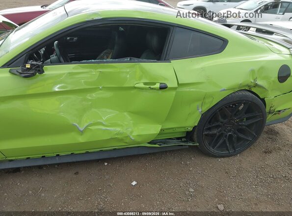 1FA6P8TH2L5121325 2020 FORD MUSTANG Green წინა ხედი