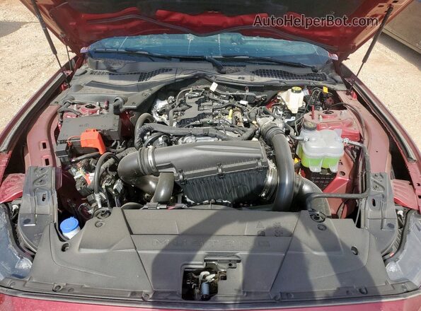 1FA6P8TH2S5116267 2025 FORD MUSTANG Maroon 