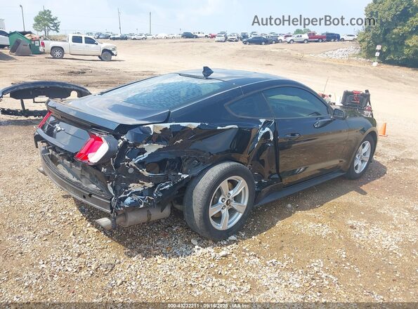 1FA6P8TH3L5190931 2020 FORD MUSTANG Black Tył prawy