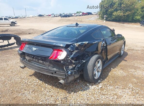 1FA6P8TH3L5190931 2020 FORD MUSTANG Black Widok z przodu
