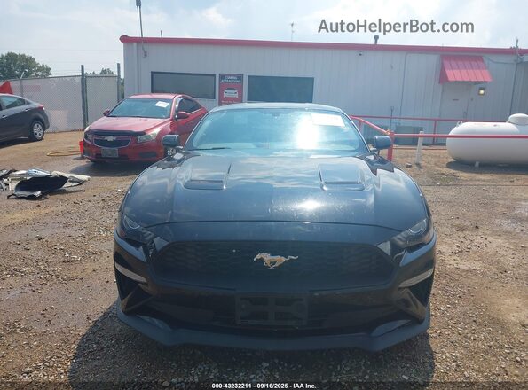 1FA6P8TH3L5190931 2020 FORD MUSTANG Black Widok wnętrza z tyłu