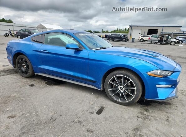 1FA6P8TH3M5118869 2021 FORD MUSTANG Blue წინა მარჯვენა