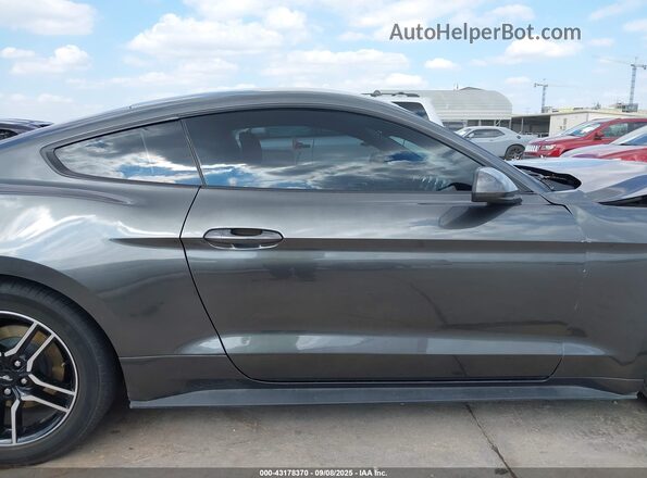 1FA6P8TH4L5108592 2020 FORD MUSTANG Gray უკანა სალონის ხედი