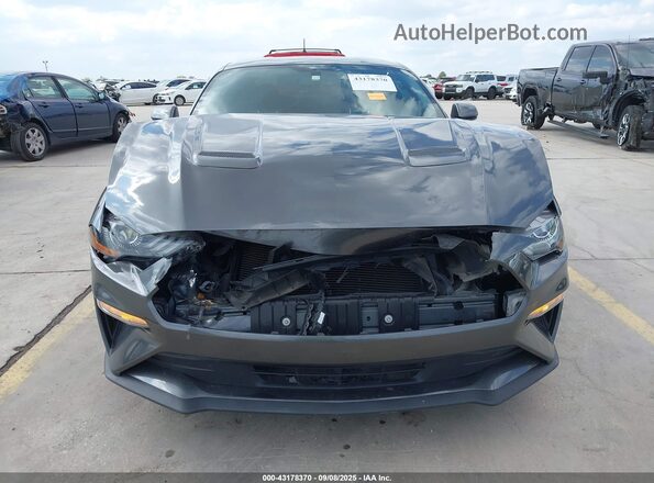 1FA6P8TH4L5108592 2020 FORD MUSTANG Gray ხელსაწყოთა პანელის ხედი