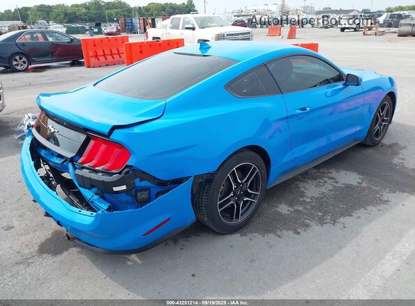 1FA6P8TH4P5101955 2023 FORD MUSTANG Blue Задня права чверть