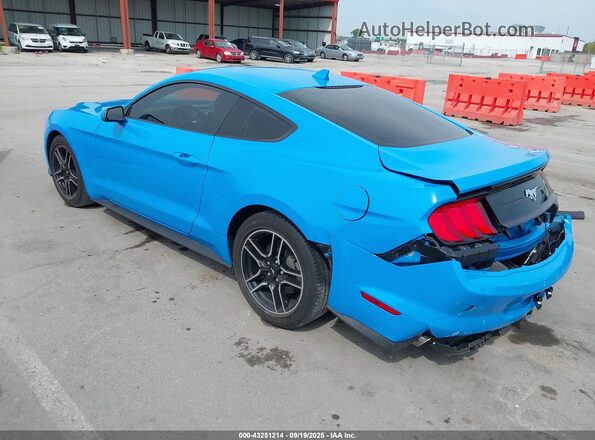 1FA6P8TH4P5101955 2023 FORD MUSTANG Blue Задня ліва чверть