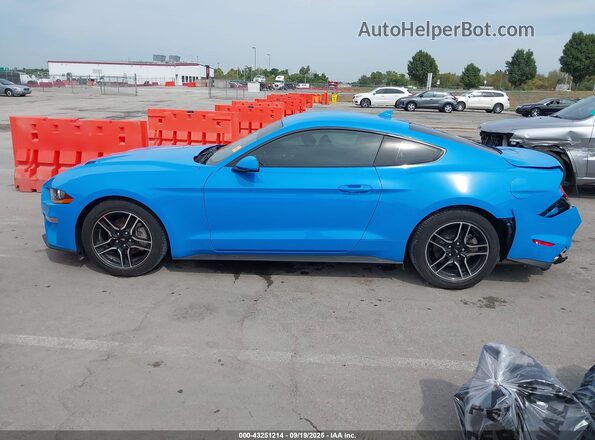 1FA6P8TH4P5101955 2023 FORD MUSTANG Blue Панорамний вид салону 360°