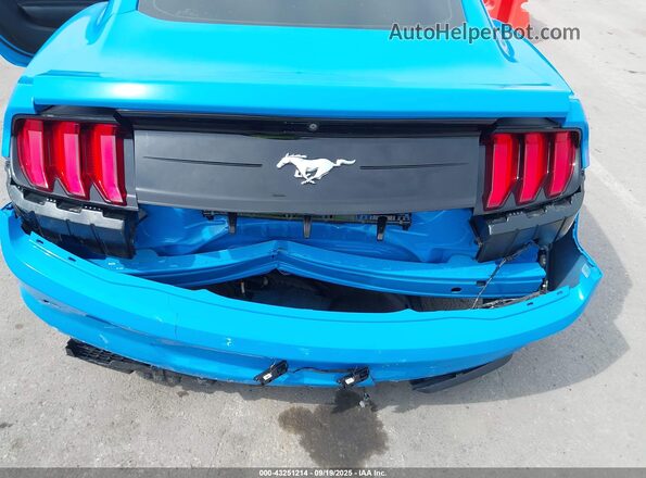 1FA6P8TH4P5101955 2023 FORD MUSTANG Blue Вид спереду