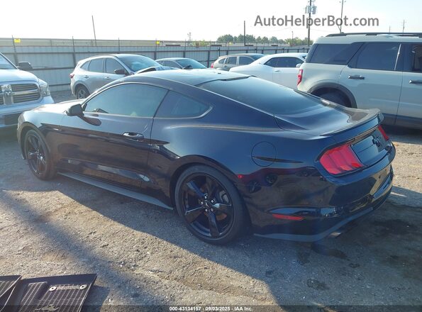 1FA6P8TH6M5114038 2021 FORD MUSTANG Black Trasero izquierdo