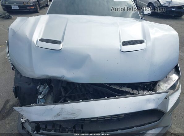 1FA6P8TH7L5138699 2020 FORD MUSTANG Gray Widok z tyłu
