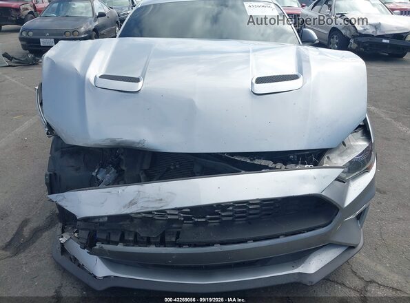1FA6P8TH7L5138699 2020 FORD MUSTANG Gray Widok z przodu