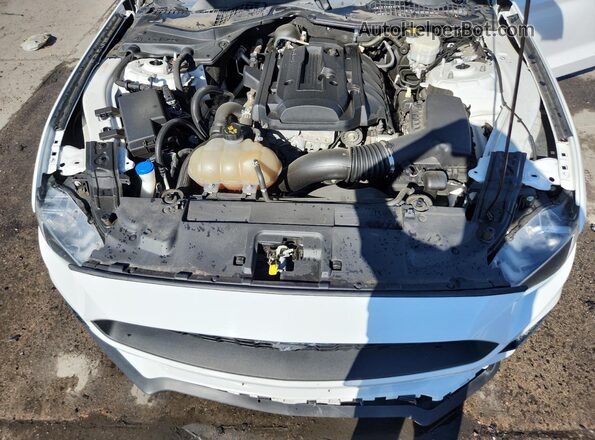 1FA6P8TH8L5126237 2020 FORD MUSTANG White Вид задньої частини салону