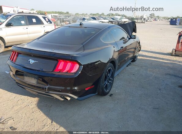 1FA6P8TH8L5167290 2020 FORD MUSTANG Black Trasero derecho
