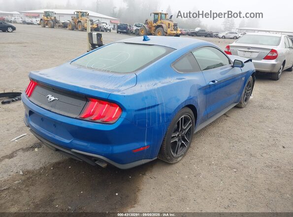 1FA6P8TH8M5128667 2021 FORD MUSTANG Синий 