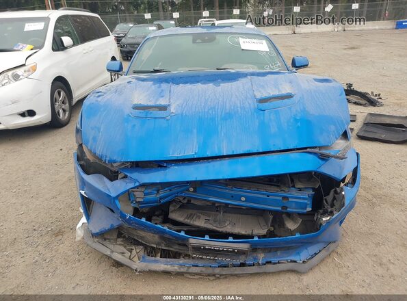 1FA6P8TH8M5128667 2021 FORD MUSTANG Синий 