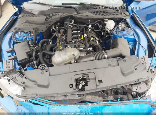 1FA6P8TH8M5128667 2021 FORD MUSTANG Синий 