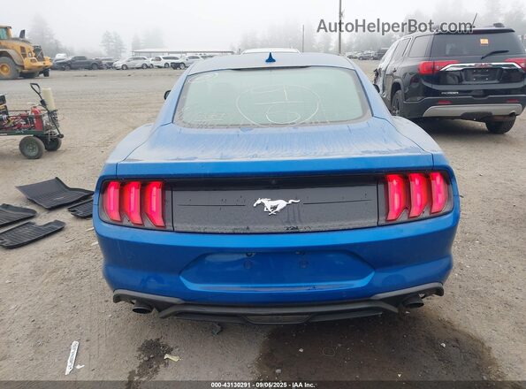 1FA6P8TH8M5128667 2021 FORD MUSTANG Синий 