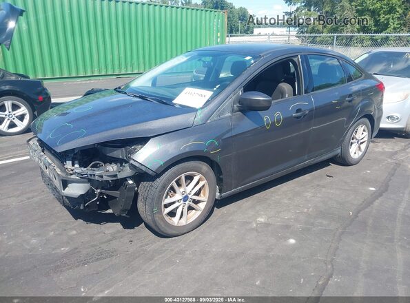 1FADP3F21JL219904 2018 FORD FOCUS Gray 