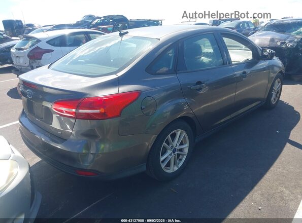 1FADP3F21JL219904 2018 FORD FOCUS Gray 