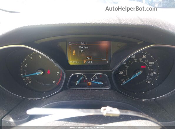1FADP3F21JL219904 2018 FORD FOCUS Gray 